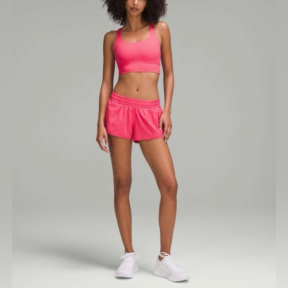 Lululemon Hotty Hot Low-Rise Lined Shorts 2.5” Glaze Pink Sz6 Rare Retired Color - Picture 3 of 9